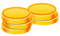 Plain Game Gold Coin PNG