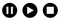 Play Stop Pause Button PNG