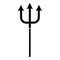 Poseidon Trident PNG