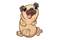 Pug PNG Image File