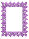 Purple Frame PNG HD Image