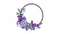 Purple Frame PNG Image