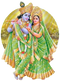 Radha Krishna Free PNG Image