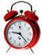 Red Alarm Clock PNG HD Image