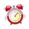 Red Alarm Clock Transparent