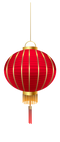 Red Chinese Lamp PNG Clipart