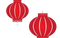 Red Chinese Lamp PNG High Quality Image