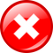 Red Close Button PNG Clipart