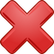 Red Cross Mark Free PNG Image