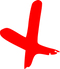 Red Cross Mark PNG Picture