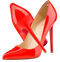 Red Heels PNG Pic