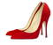 Red High Heel Shoes PNG Clipart