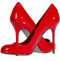 Red High Heel Shoes PNG File Download Free