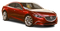 Red Mazda PNG Image HD