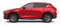 Red Mazda PNG Image