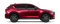 Red Mazda PNG Picture