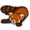 Red Panda Transparent