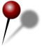 Red Pin PNG Download Image