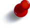 Red Pin PNG Free Image