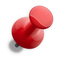 Red Pin PNG Pic