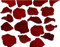 Red Rose Petals PNG Image HD