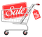 Red Shopping Cart PNG Image File