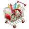 Red Shopping Cart PNG Pic