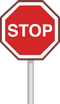 Red Stop Sign Transparent