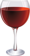 Red Wine Glass PNG Image