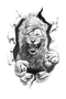 Roar PNG File