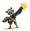 Rocket Raccoon PNG Images