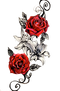 Rose Tattoo PNG Clipart