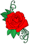 Rose Tattoo PNG File