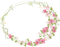 Round Floral Frame PNG