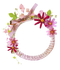 Round Floral PNG Free Image