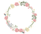 Round Floral PNG Image