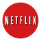 Round Netflix Logo