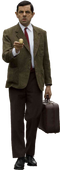 Rowan Atkinson Mr. Bean Transparent