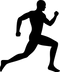 Running Silhouette PNG HD Quality