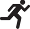 Running Silhouette Transparent Background