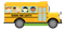 Side View School Bus Transparent