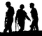 Silhouette Army PNG