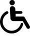 Silhouette Disabled PNG Pic