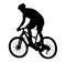 Silhouette Mountain Bike PNG Free Download