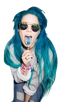 Singer Halsey PNG Free Download