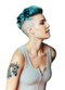 Singer Halsey PNG