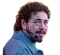 Singer Post Malone PNG File Download Free