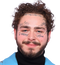 Singer Post Malone PNG Free Image