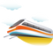 Sky Train PNG High Quality Image