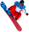 Snowboard PNG File